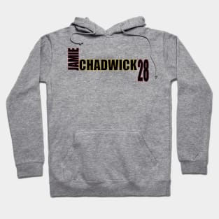 Jamie Chadwick '23 black text Hoodie